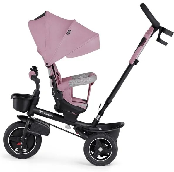 KINDERKRAFT select - Triciclo per bambini 5in1 SPINSTEP rosa
