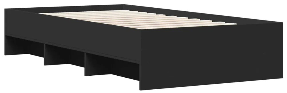 Giroletto nero 90x200 cm in legno multistrato