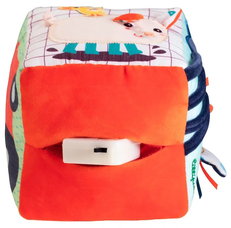 Lilliputiens - Cubo tessile per le attività - Fattoria