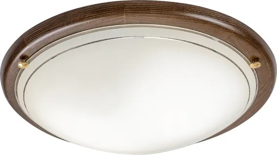 Brilagi - Plafoniera ORBIS 2xE27/60W/230V Ø 38 cm pino