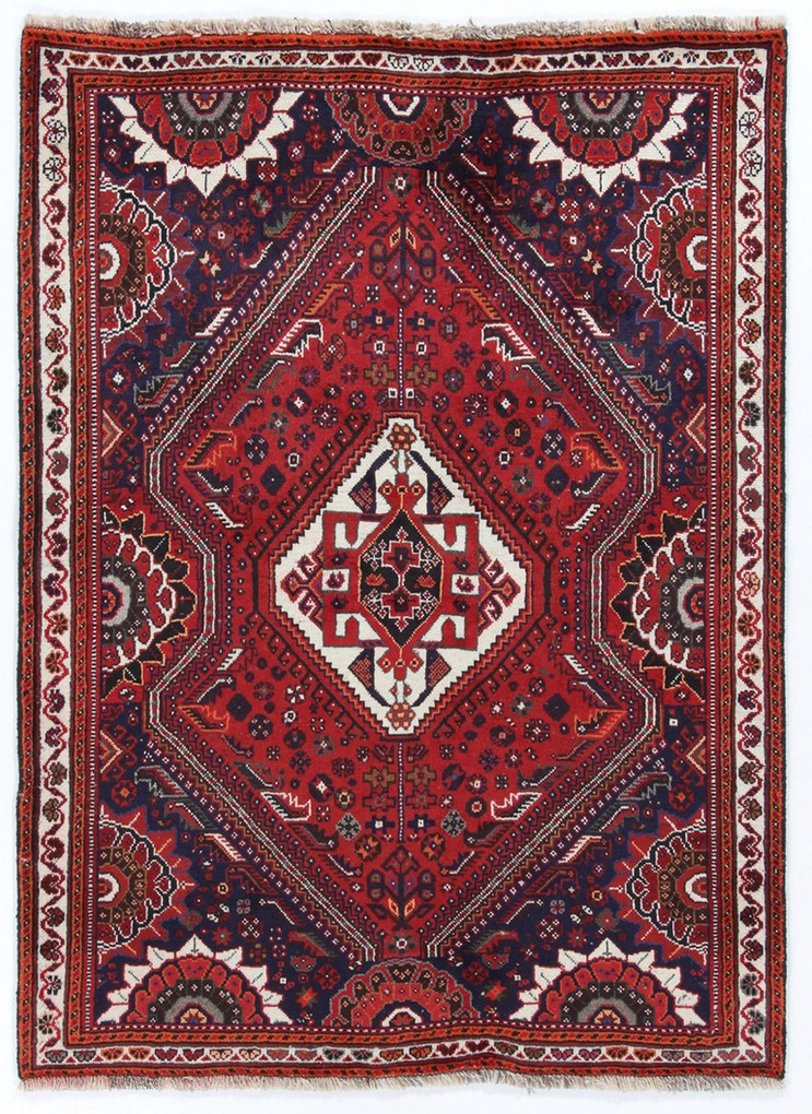 Gashghai Tappeto 110x160 (Iran) Annodato A Mano