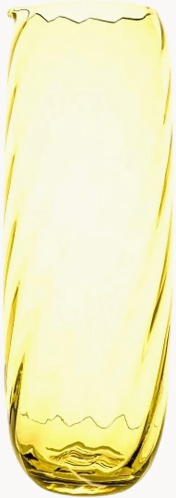 Caraffa in vetro soffiato Swirl Daily