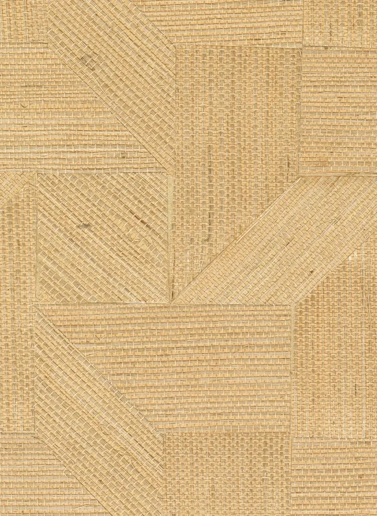 CMO Paris Carta da parati Sisal Cannage - Blond