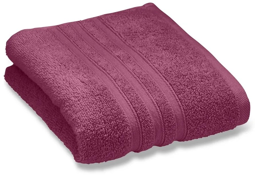 Asciugamano tipo terry rosa scuro in cotone 90x140 cm Zero Twist – Catherine Lansfield