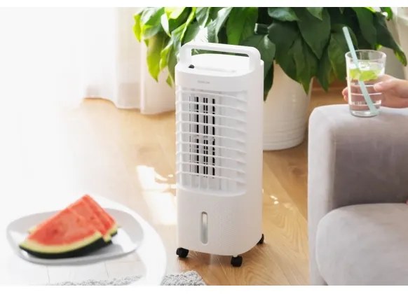 Sencor - Raffrescatore d'aria portatile 3in1 45W/230V bianco con telecomando