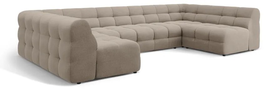 Divano angolare marrone (a U) Kendal – Micadoni