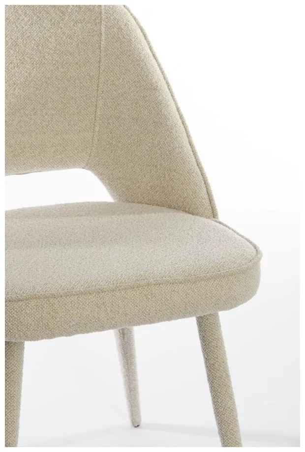 Sedia da pranzo beige Djeslin - Light &amp; Living