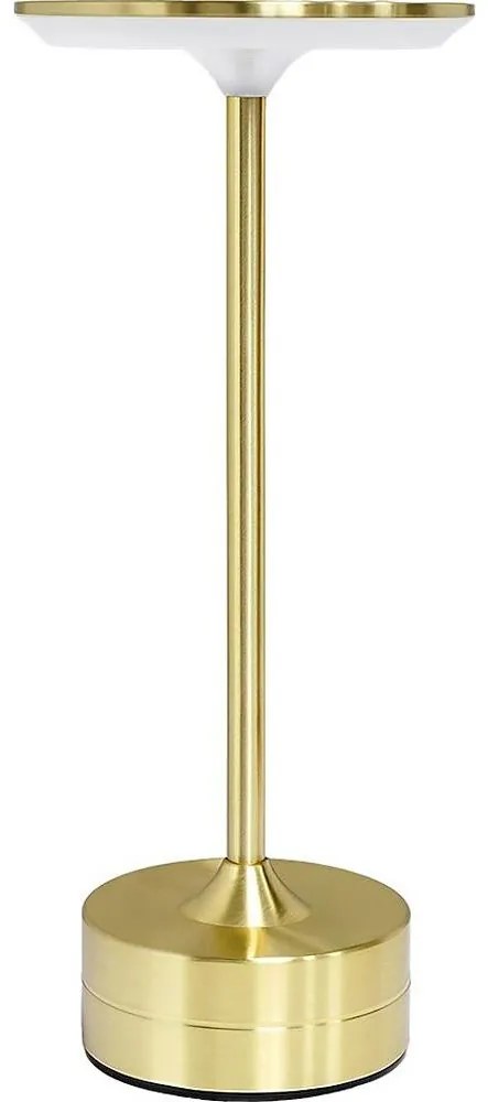 Lampada da tavolo LED ricaricabile a sfioramento TAVOLO LED/2,5W/5V 2400 mAh 3000-6000K dorata