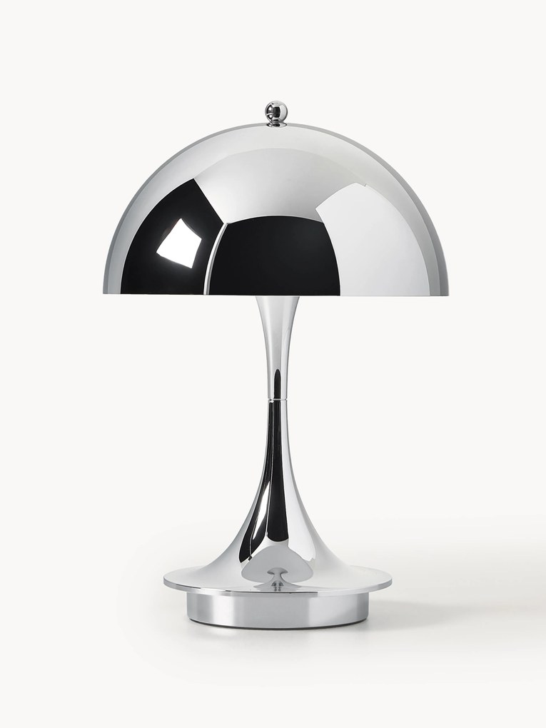 Lampada da tavolo portatile a LED con luce regolabile Panthella, alt. 24 cm, design Verner Panton