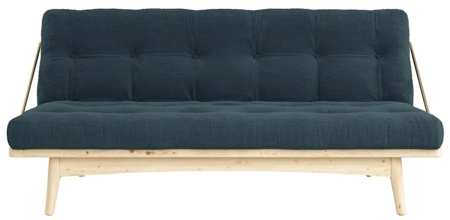 Divano variabile in velluto a coste /Blu pallido Folk Raw - Karup Design