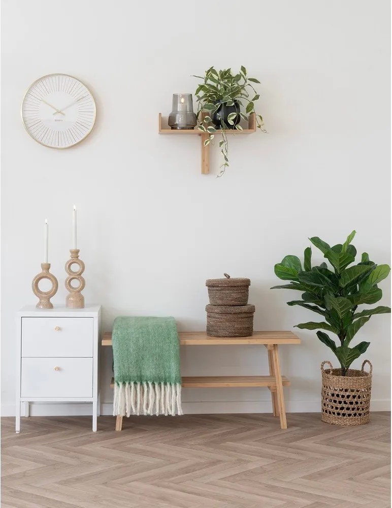 Comodino in metallo bianco Dalby - House Nordic