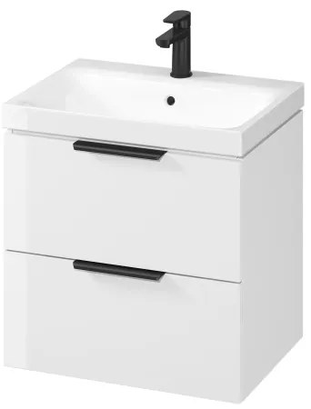 Cersanit S598-046-DSM - Mobile da bagno sospeso sotto lavabo MALIKA 60x45 cm bianco