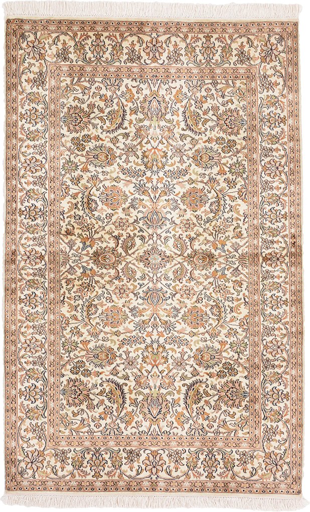 Cashmere Silk Tappeto orientale 100 x 150 (Indian) Annodato A Mano