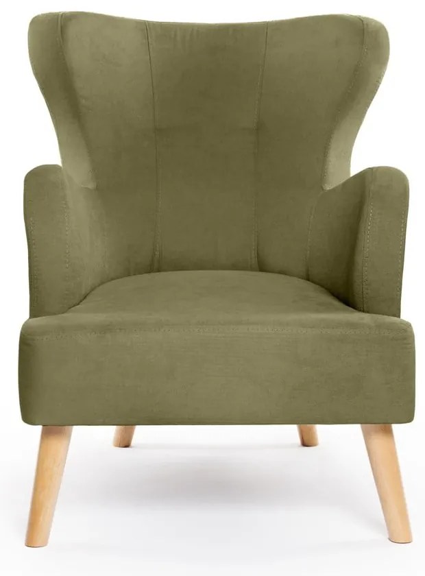 Poltrona verde Noemye - Bonami Essentials