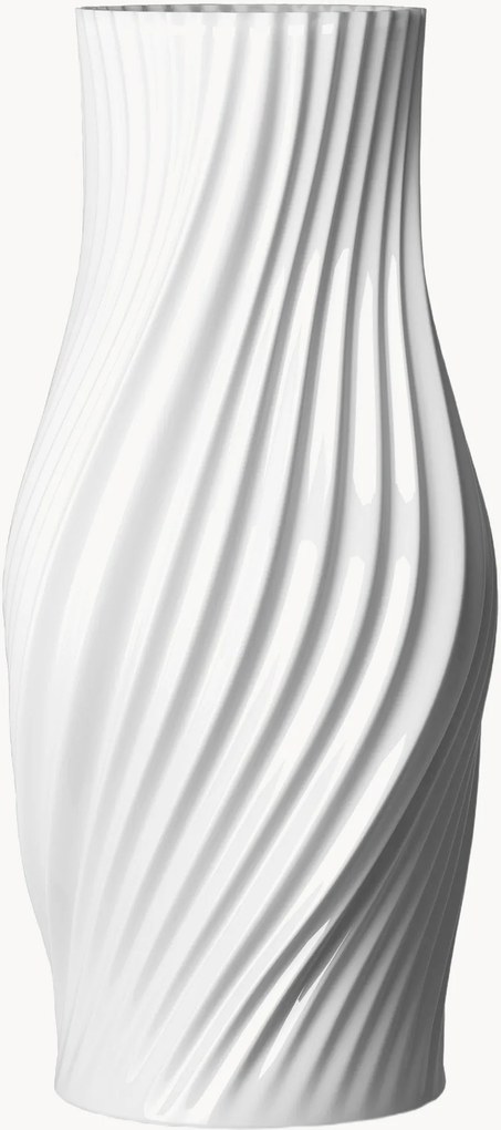 Vaso in porcellana Twist, alt. 31 cm