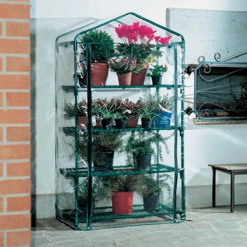 Serra VERDEMAX Azalea Big 4 ripiani, 90 x 50 x 163 cm