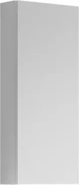 Pensile bagno Pixel Plain laccato opaco bianco, 1 anta apertura da sinistra P 17 x L 30 x H 80 cm