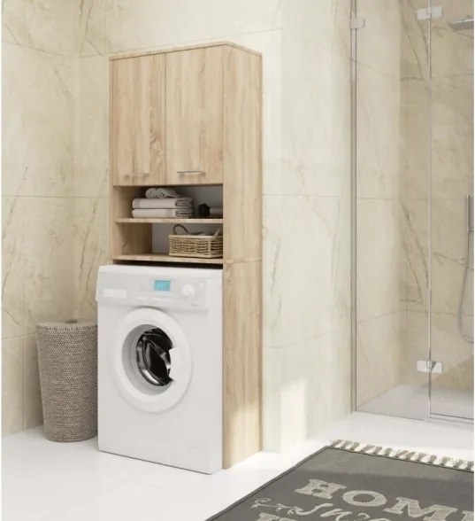 Mobile Coprilavatrice 2 Ante E Vani A Giorno 64x30x180 Diana Rovere