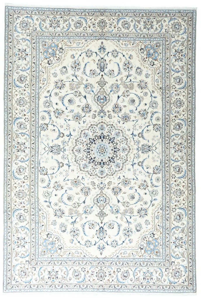 Nain Tappeto 200 x 300 Beige (Iran) Annodato A Mano