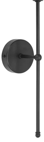 Lampada da parete MADELA 1xE14/40W/230V beige/nera