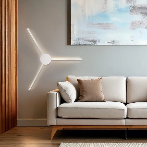 Brilagi - Applique a LED LUGO TRE LED/14W/230V bianco