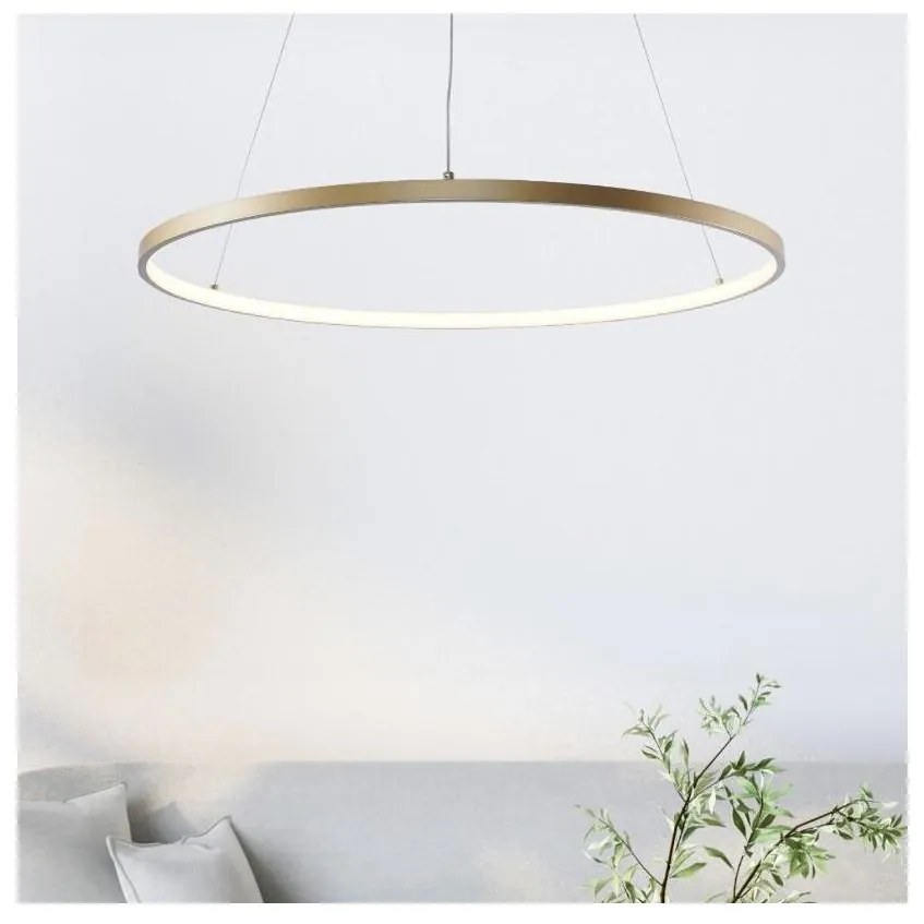 Zuma Line 2023201-GD80 - Lampadario LED su cavo BRENO LED/36W/230V 3000/4000/600