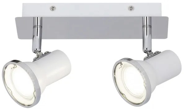 Rabalux 5498 - LED Faretto da bagno STEVE 2xGU10/4,5W/230V
