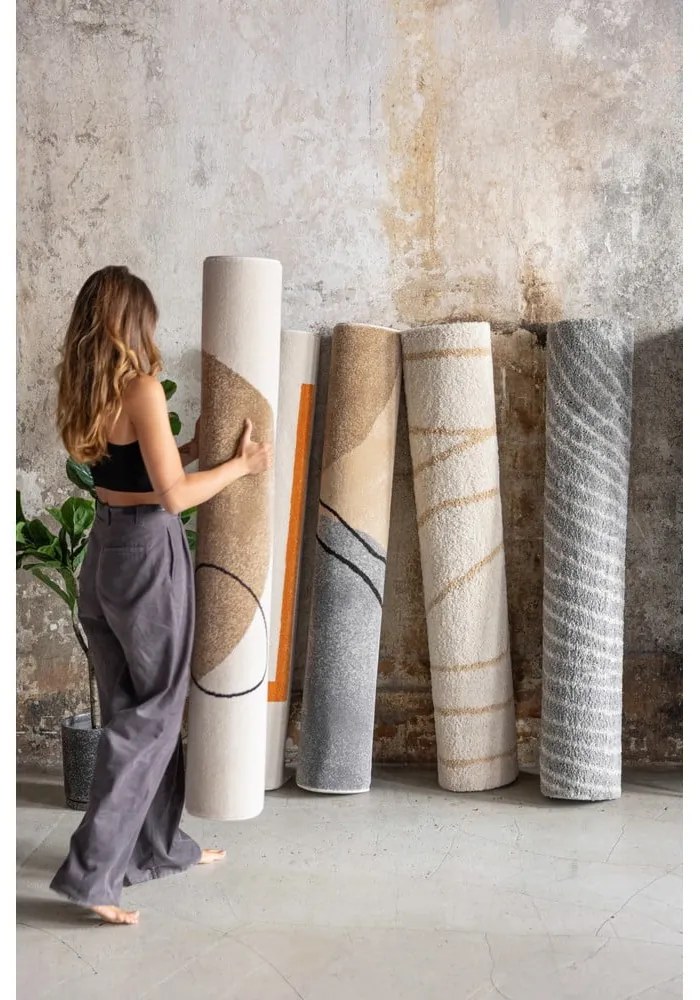 Tappeto beige 200x290 cm Abstracta – Universal