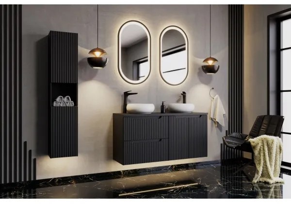 COMAD UN-WIKI-SW - Lavabo da appoggio WIKI ø 36 cm ceramica bianco lucido