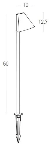 Zambelis E281 - Lampada da esterno 1xGU10/20W/230V IP65 antracite