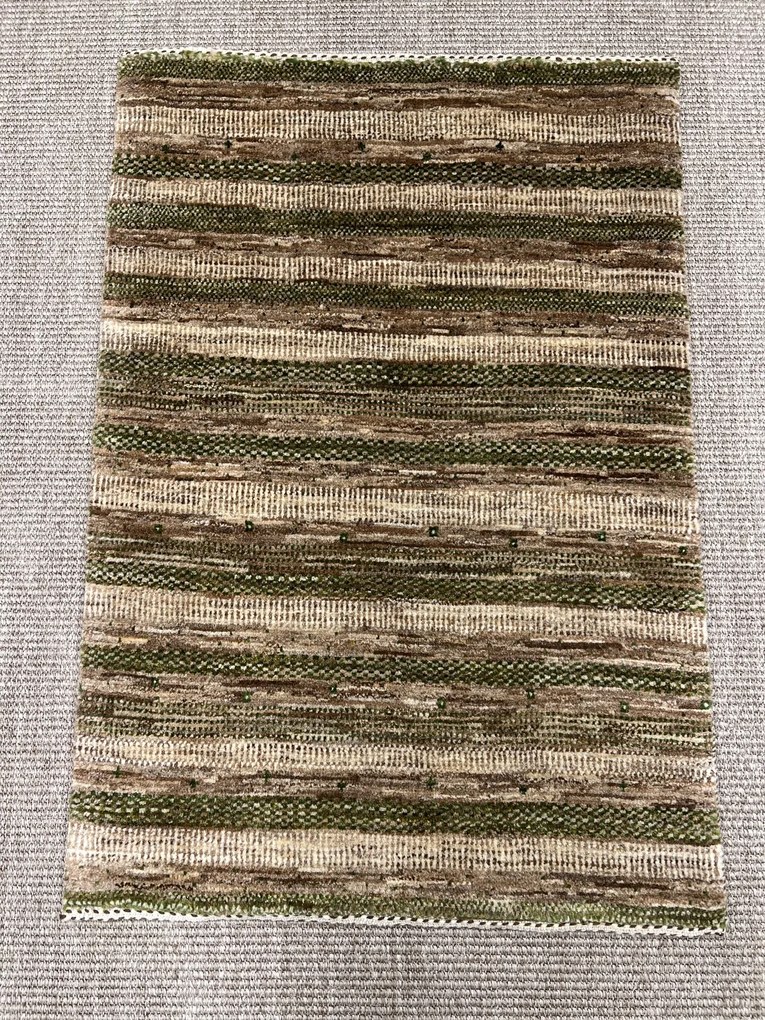 Loribaft Tappeto 60x90 Beige (Iran) Annodato A Mano