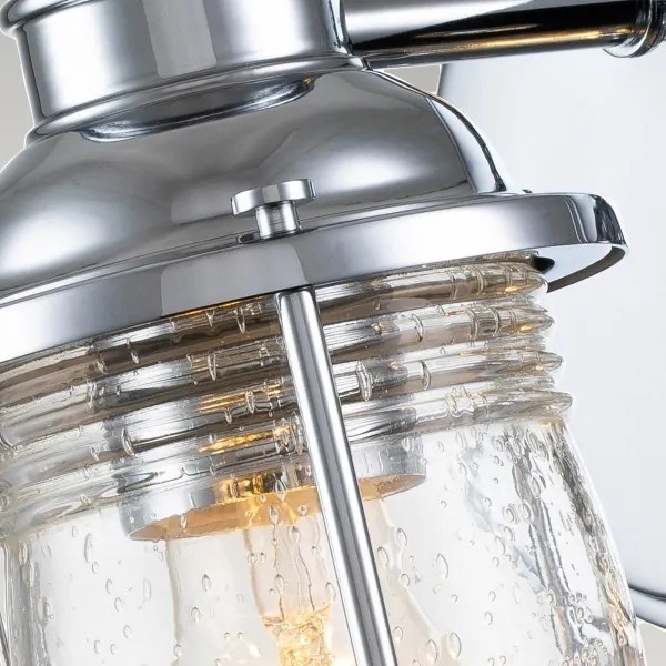 Quintiesse QN-ASHLANDBAY1-PC-BATH - Applique da esterno ASHLAND BAY 1xE27/60W/230V IP44