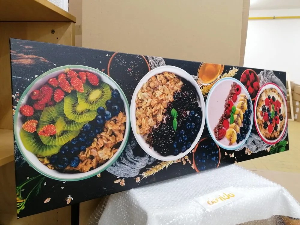 Stampa su tela – Variazioni gustose di müsli
