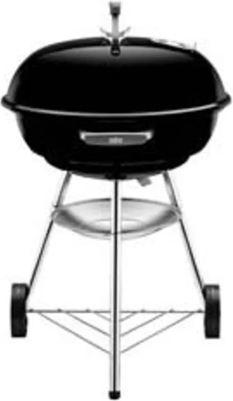 BARBECUE COMPACT KETTLE A CARBONE CM.57 dimen. con coperchio chiuso cm.56x63x98h. WEBER