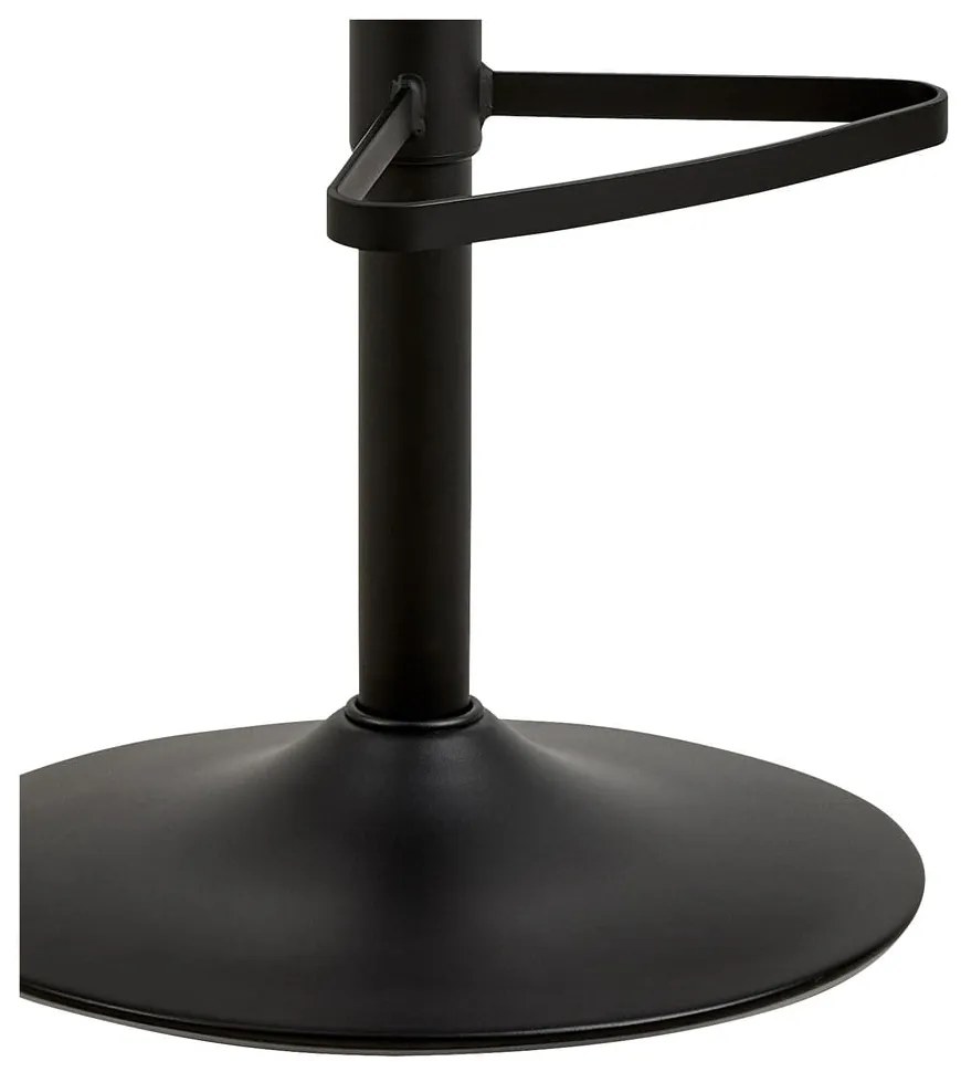 Sgabello da bar beige con altezza regolabile/con braccioli (altezza della seduta 85 cm) Eddie – Actona