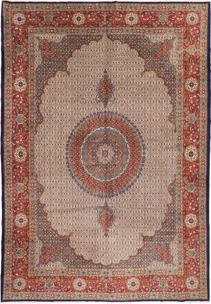 Moud Tappeto 350 x 500 (Iran) Annodato A Mano