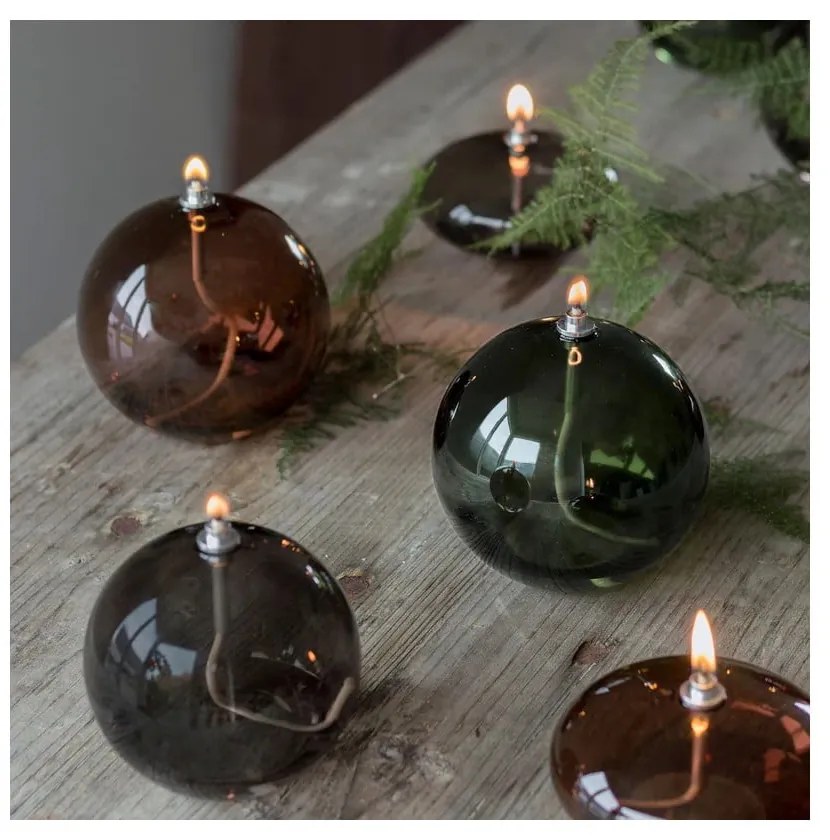 Lampada a olio in vetro (altezza 10 cm) Aura - Mette Ditmer Denmark