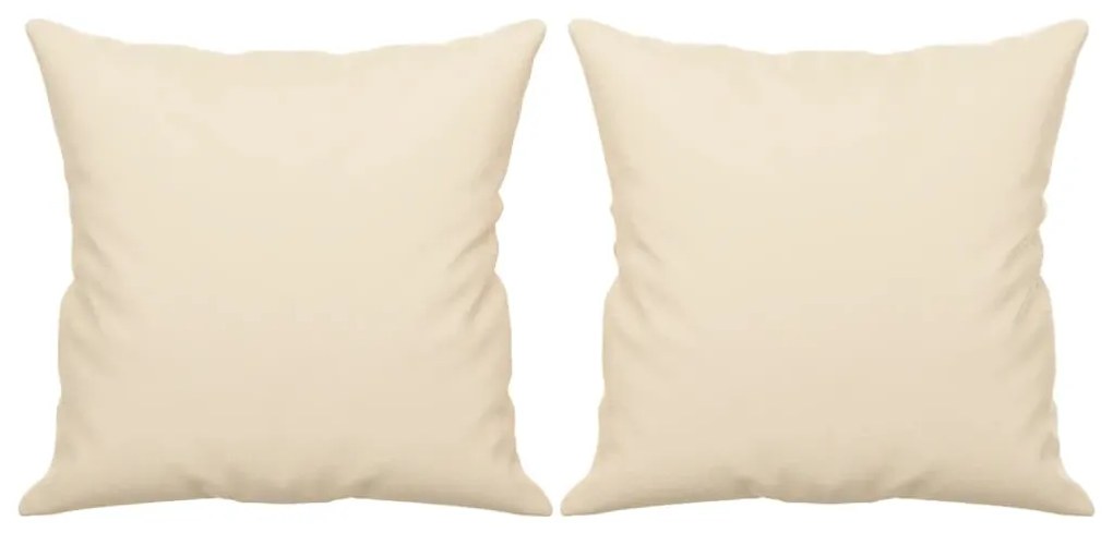 Divano a 3 posti con cuscini beige 180 cm tessuto microfibra
