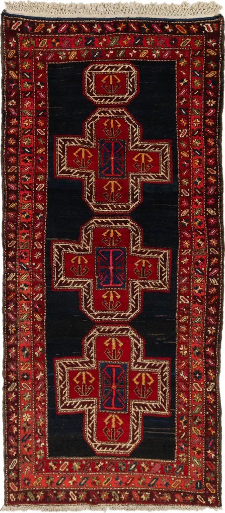 Meshkin Tappeto 140 x 300 (Iran) Annodato A Mano