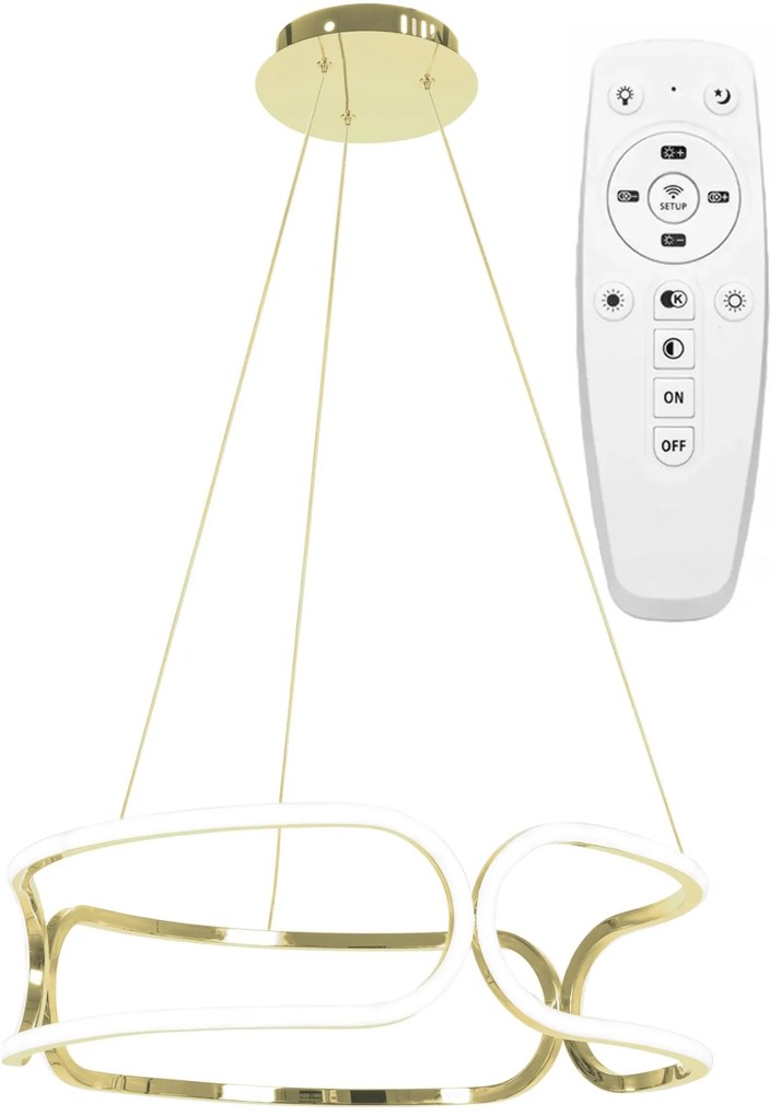 Lampada da soffitto LED APP791-CP TRIO GOLD