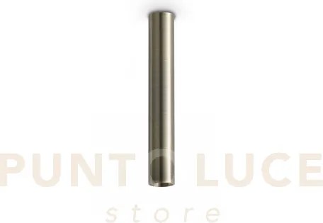 Look led round applique d.3cm 5w on-off 600 lm 3000 k 20cm ottone