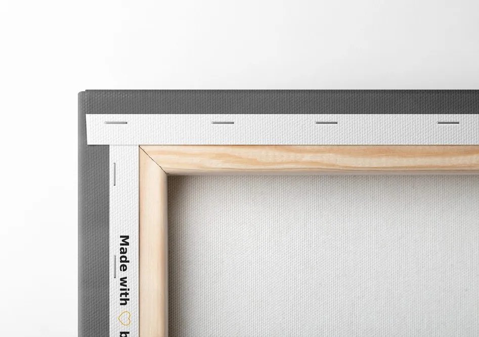 Quadro su tela – Ponte di Brooklyn incantevole in bianco e nero