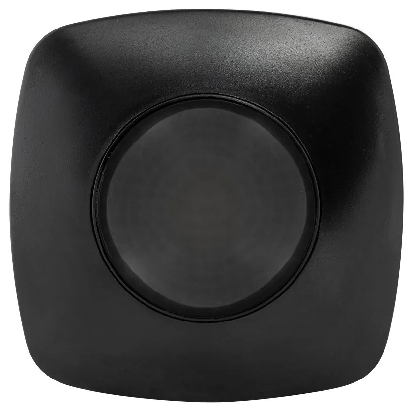 Sensore di Movimento e Presenza da Soffitto, Regolabile, Nero - IP65 Sensore di movimento IP65