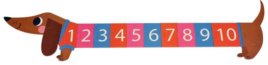 Puzzle 16 pezzi Sausage Dog - Rex London