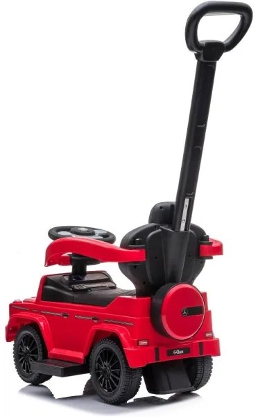 Bici a spinta Mercedes G350d 3in1 2xAA rosso/nero