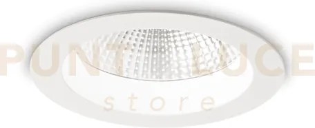 Basic faretto da incasso led 3000k 20w 1950 lm  bianco