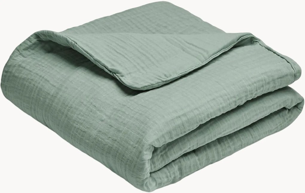 Coperta per bambini in mussola di cotone Uni