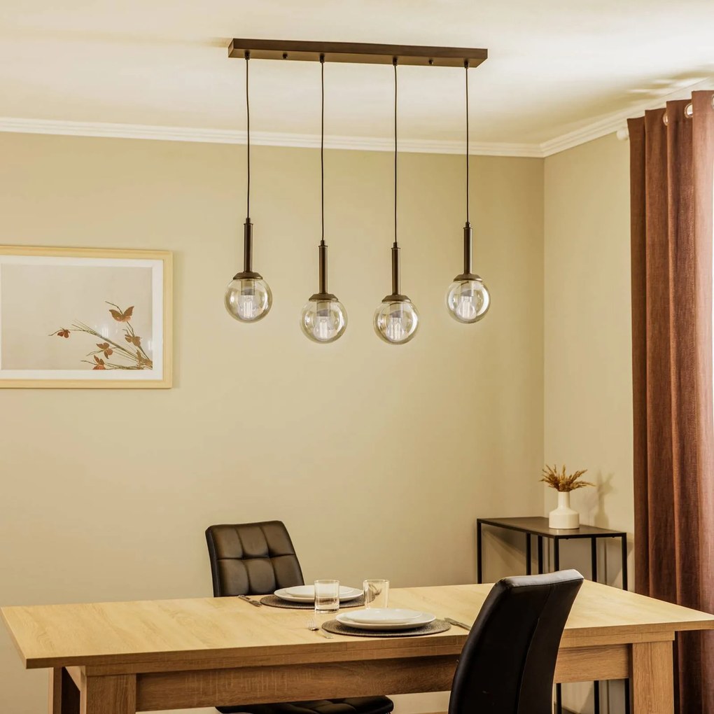Avonni Lampada a sospensione AV-7002-1781-4Y-BSY 4 luci lunga