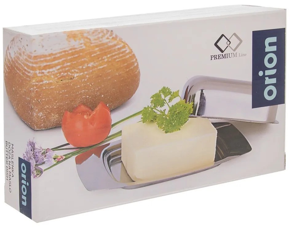 Burriera argentata in acciaio inox – Orion