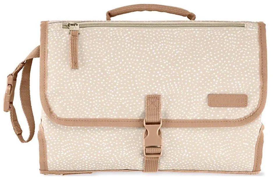 Skip Hop PRONTO - Fasciatoio da viaggio e borsa 2in1 beige